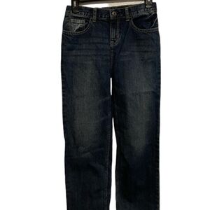 Oshkosh Boys Straight Jeans Dark Wash Size 12 NWT